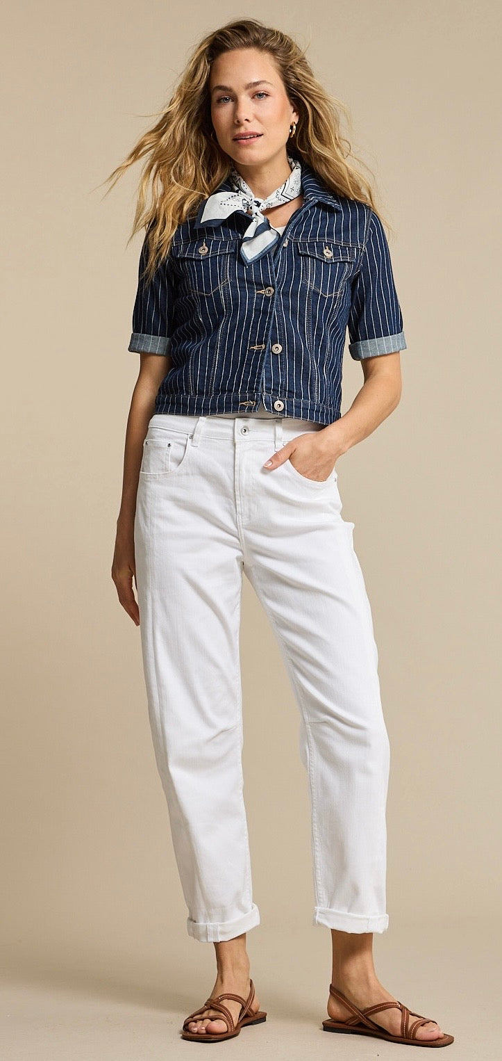 Caitlina Sidepatch White