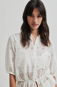 Elenore Shirt (White Alyssum)
