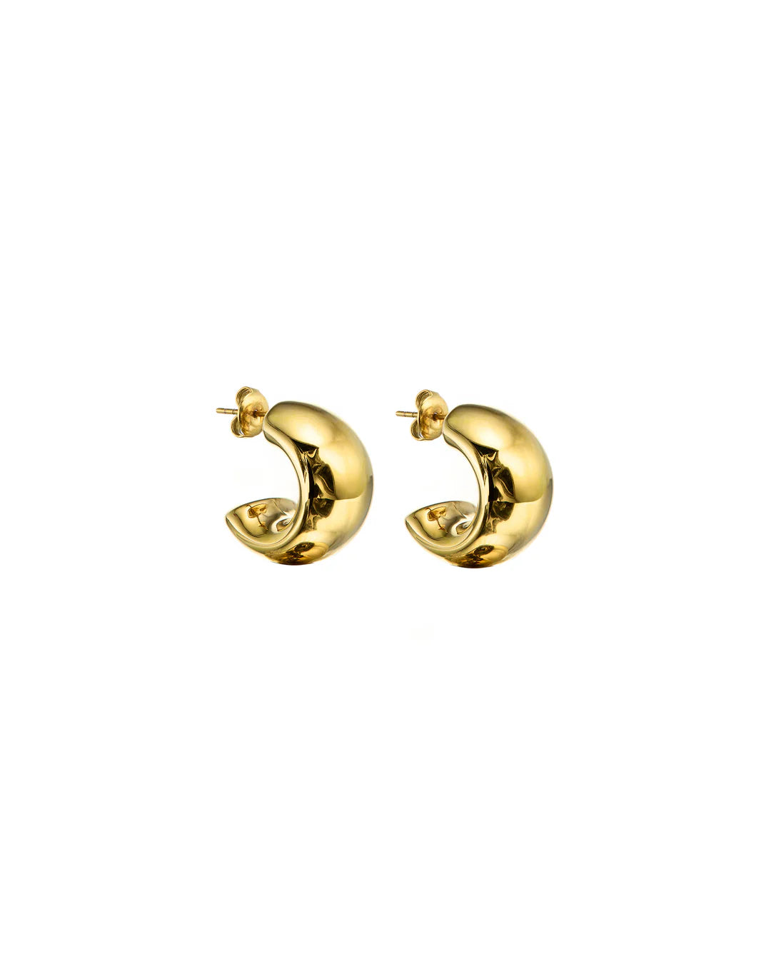 Gold Sani Hoop Earrings