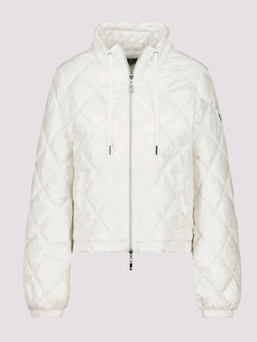 NEWQUILTED JACKET WITH STAND-UP COLLAR
COLOR:OFF WHITE