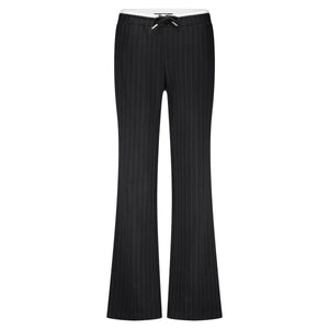 Red Button Colette Punta, Sporty Pinstripe, Black