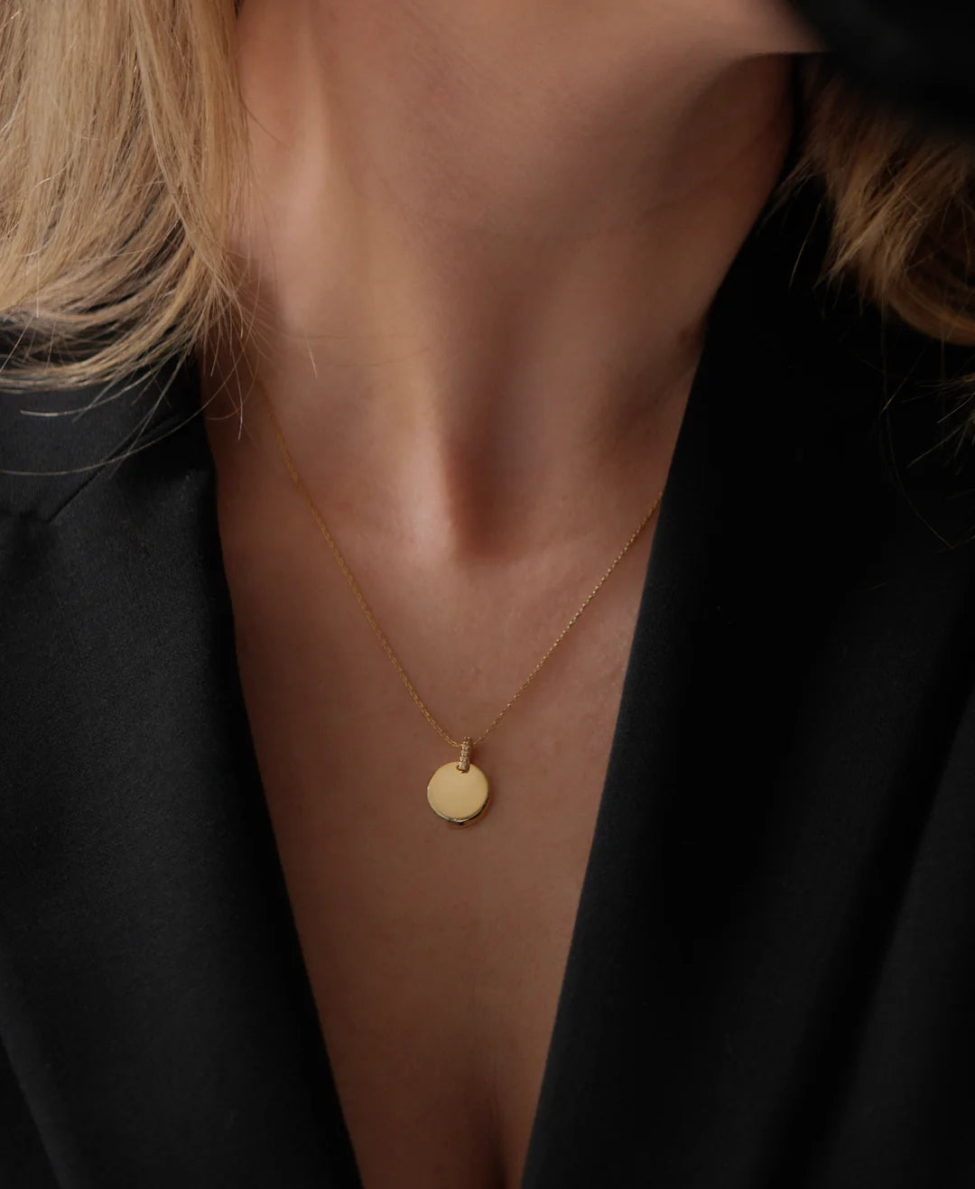 Gold Calla Necklace
