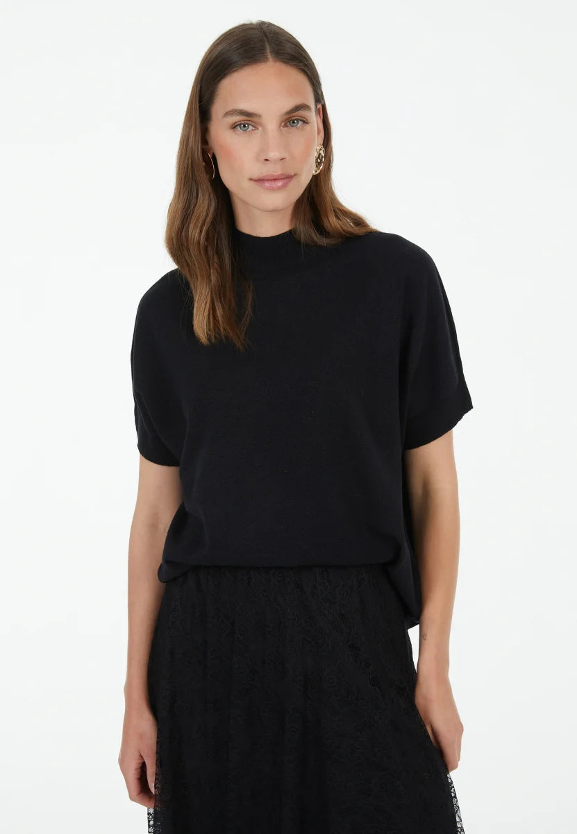 Sweater in tonal lurex yarn