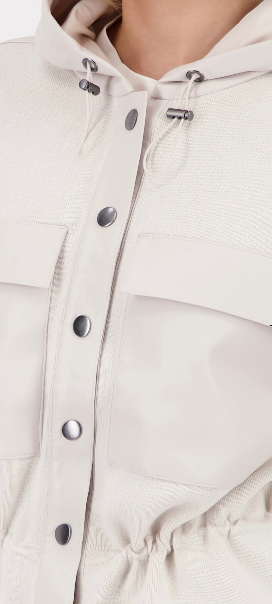 CARDIGAN WITH HOOD
COLOR:Oat Milk