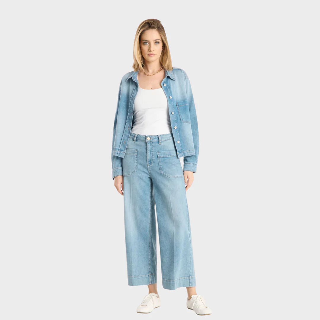 Raffaello Rossi Miru 6/8 Soft Touch Denim Jeans