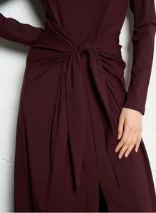 Suncoo Cloud dress in prune