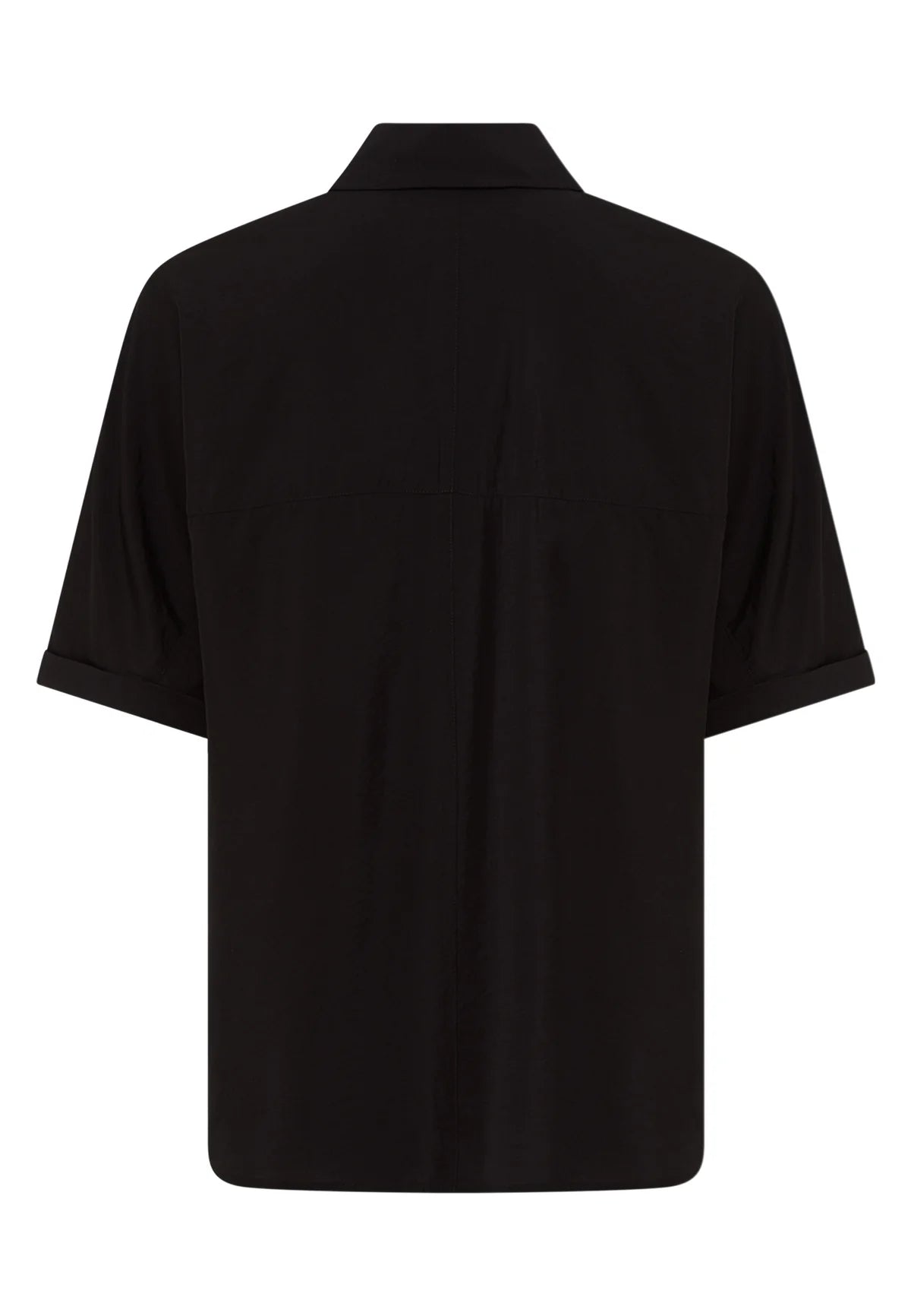 Short-Sleeved Blouse With Embroidery