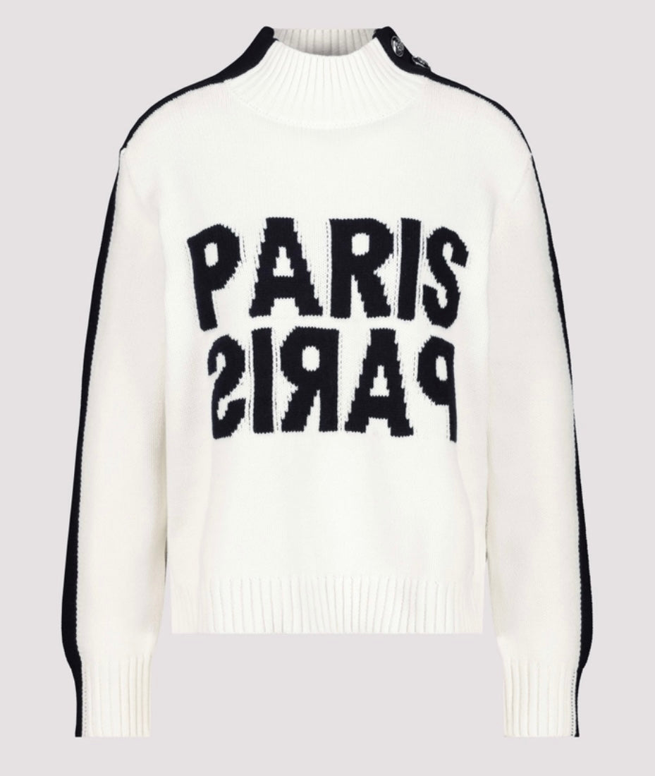 NEWLONG-SLEEVED JUMPER WITH DECORATIVE BUTTONS
COLOR:off white