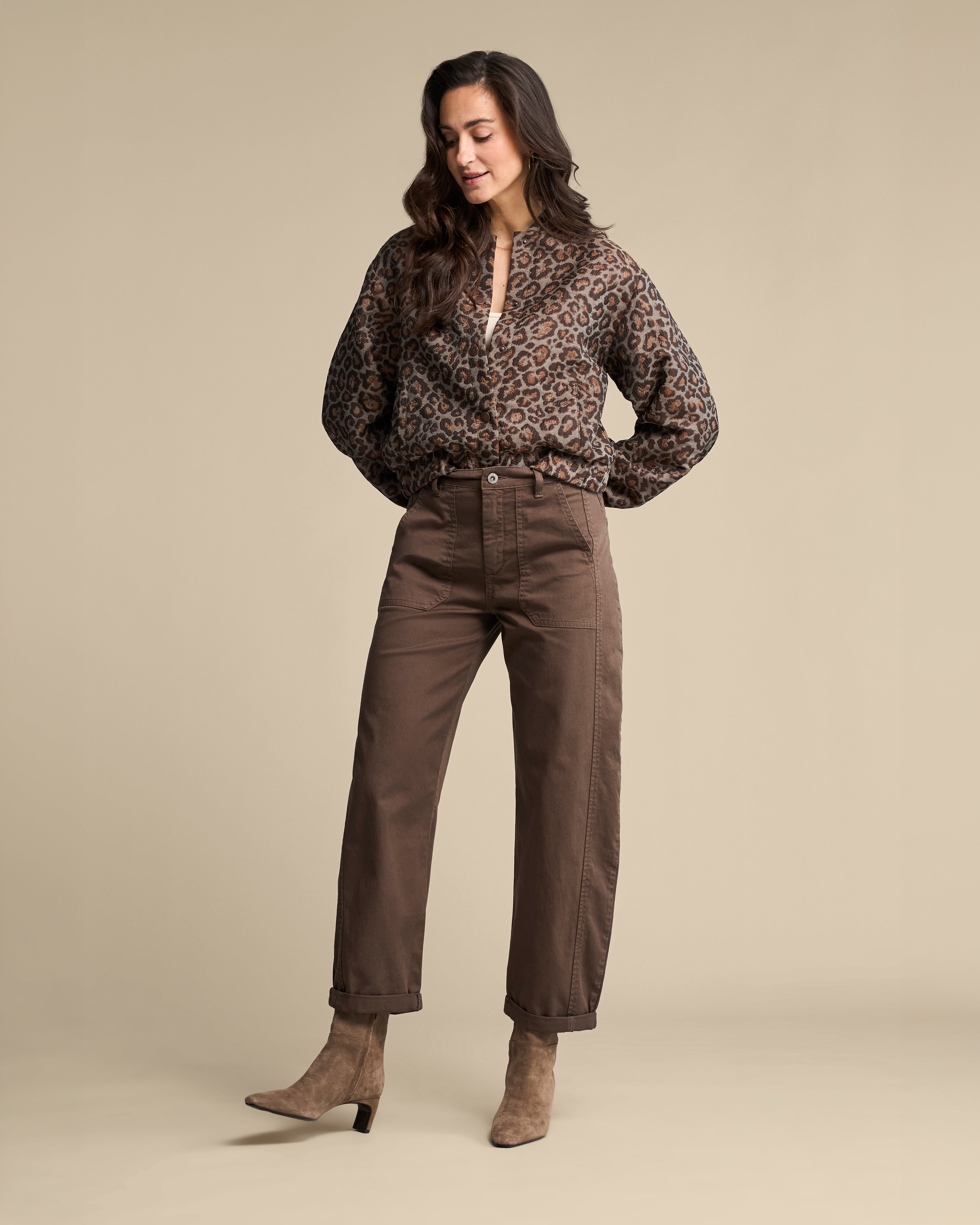Margot fine twill expresso