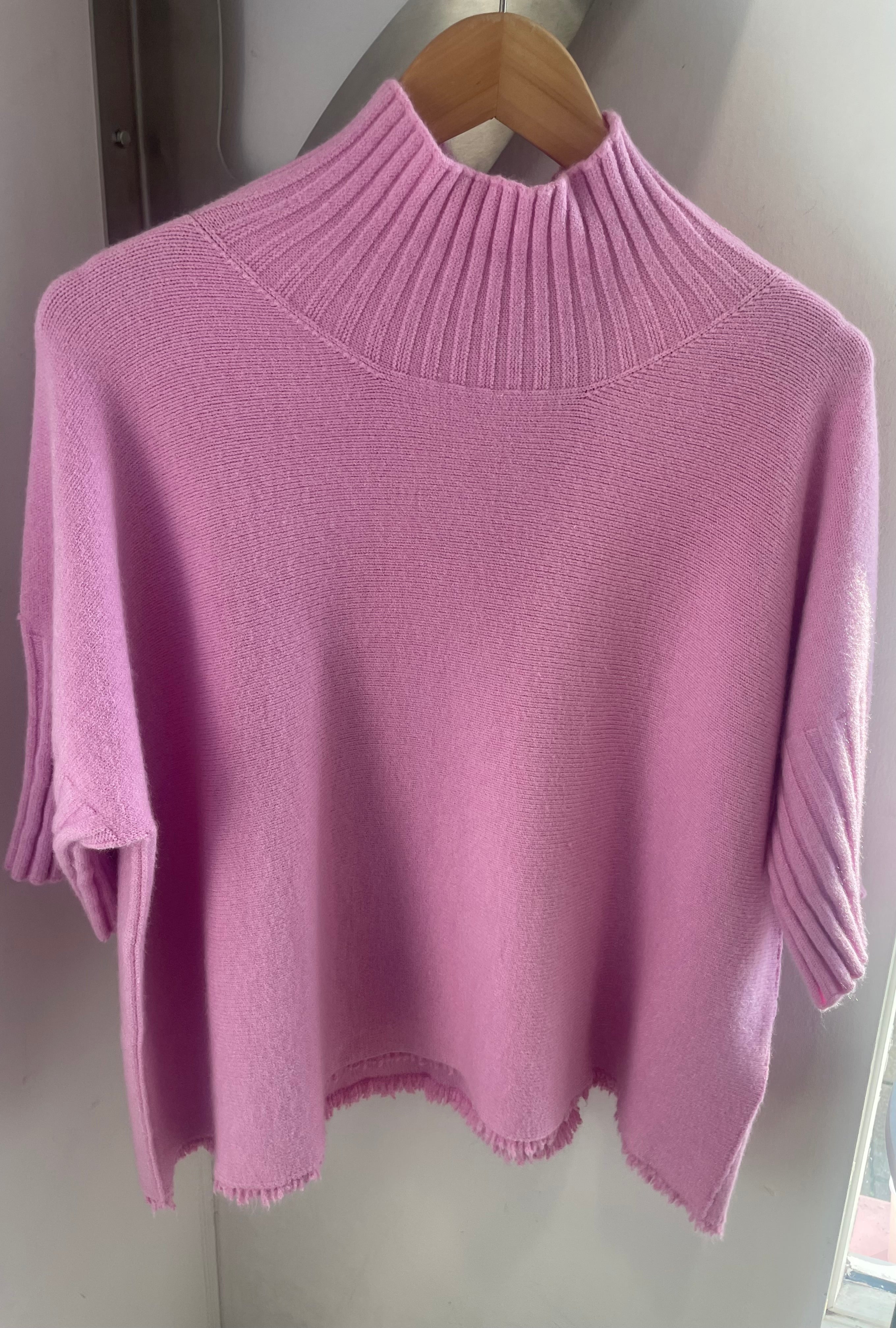 Lily jumper in rose pink