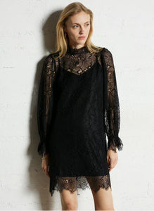 Eco-friendly
New
Suncoo
Lace dress - Black – CARA