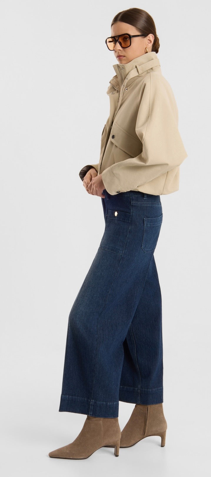 Miru 6/8 Buttons
Soft Lurex Denim Brown/Blue
207865/9394