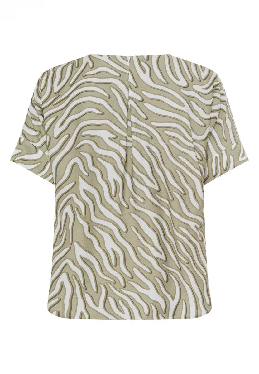 Marc Aurel print blouse