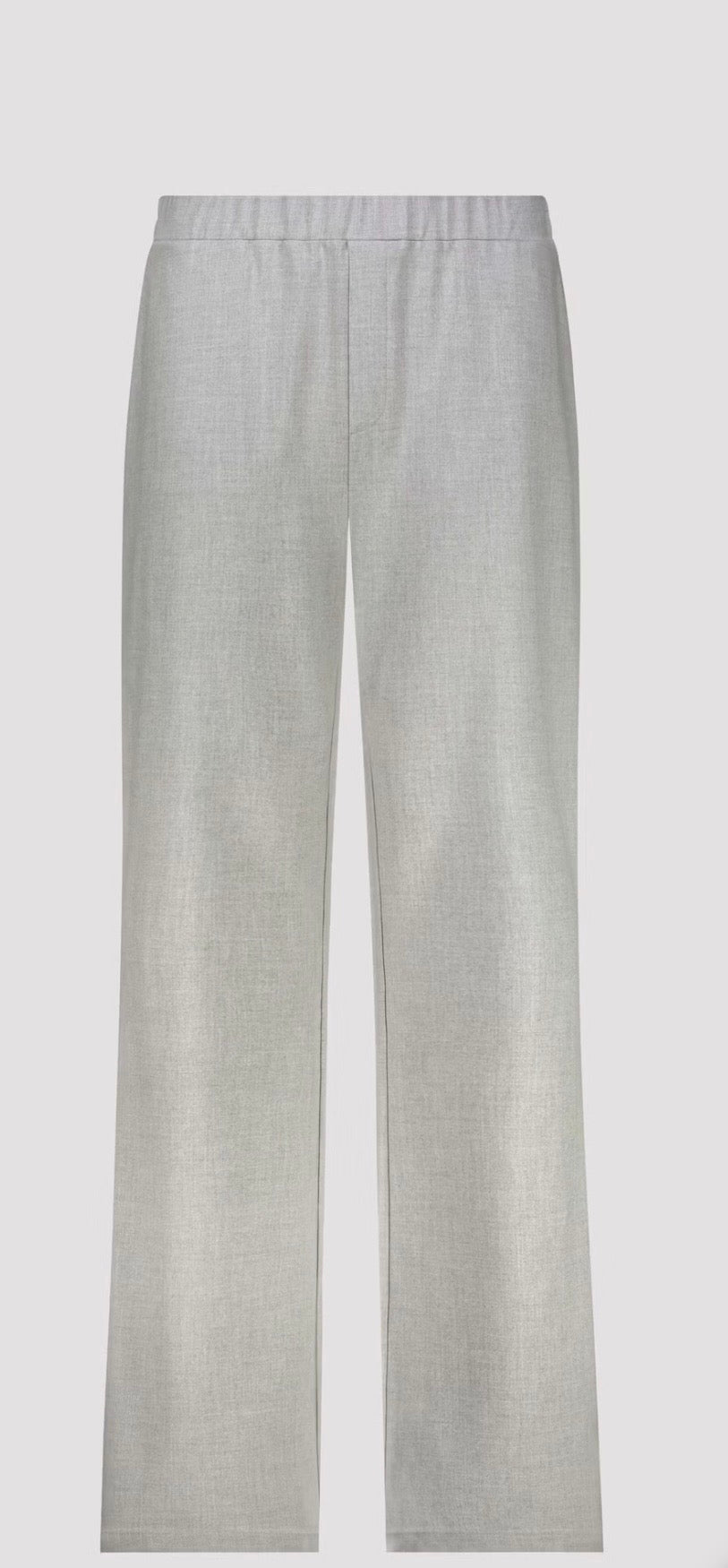 NEW WIDE LEG BUSINESS TROUSERS
COLOR: Light grey melange