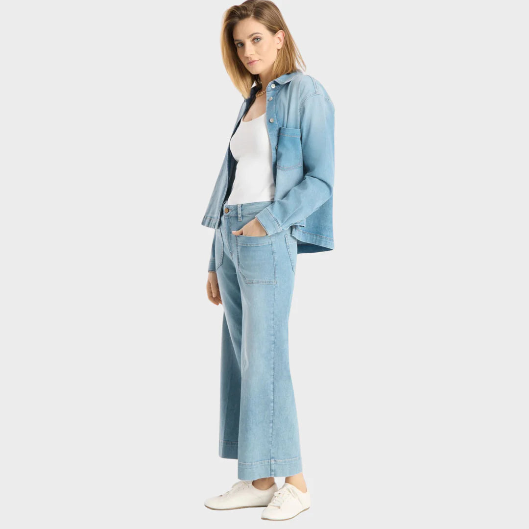 Raffaello Rossi Miru 6/8 Soft Touch Denim Jeans