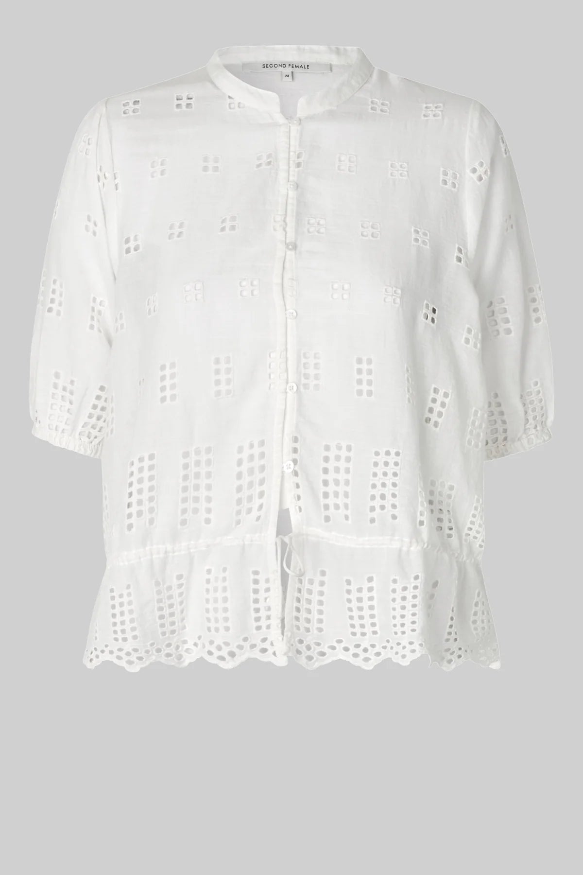 Elenore Shirt (White Alyssum)