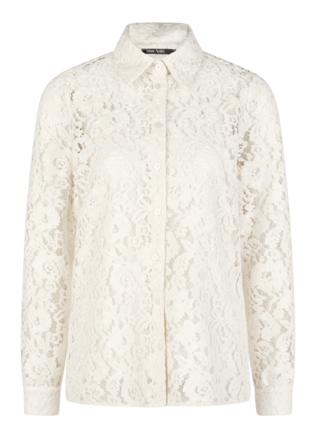 Cream lace blouse