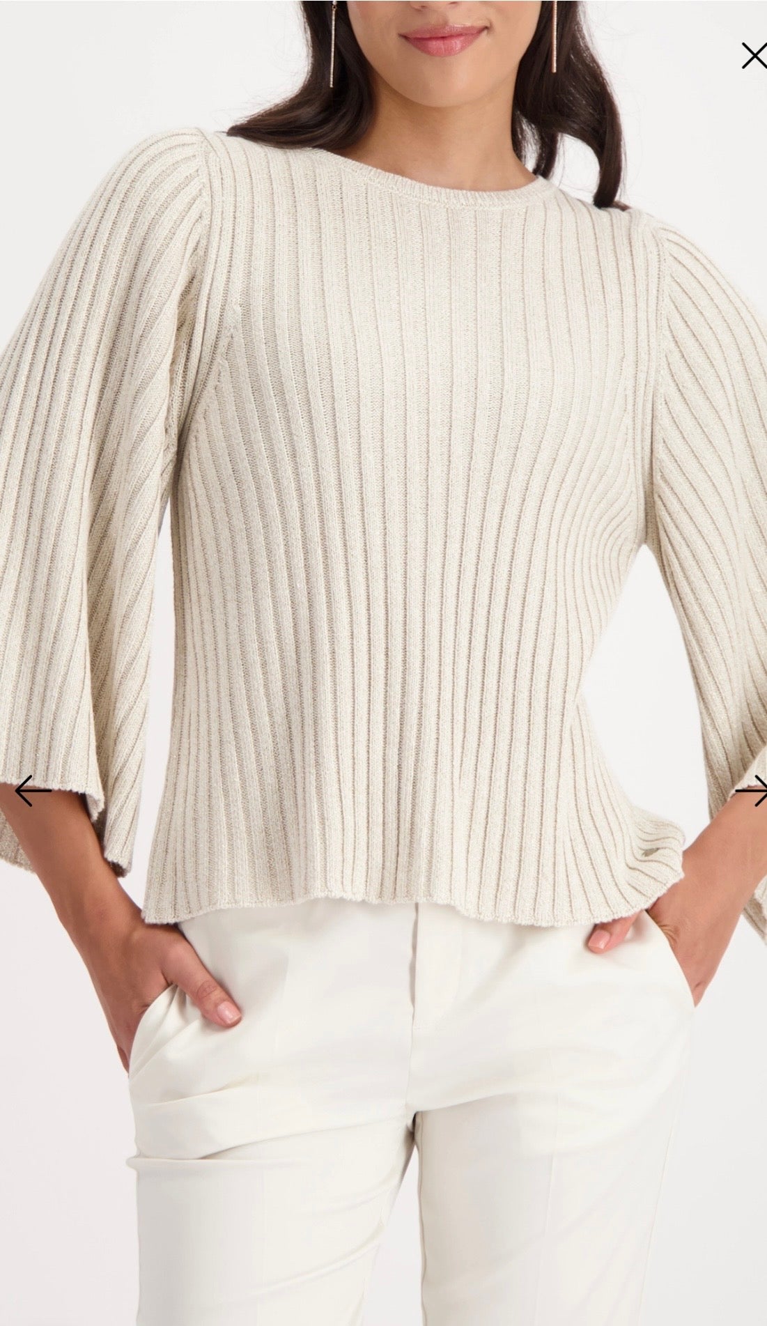 NEWLUREX JUMPER
COLOR: Almond