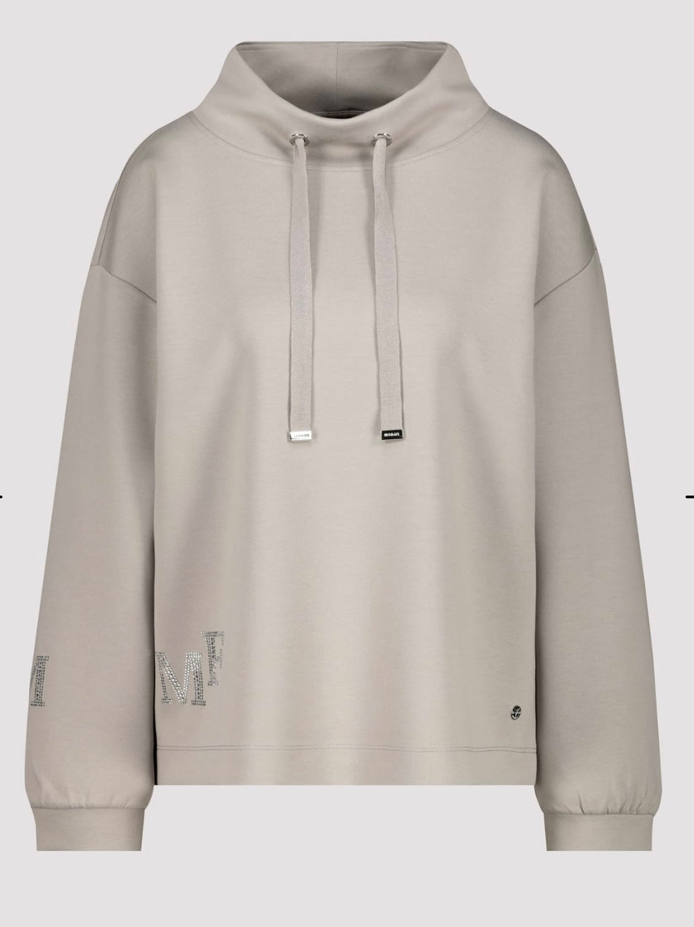 SWEATSHIRT WITH JEWELLERY DETAIL
COLOR:Greige