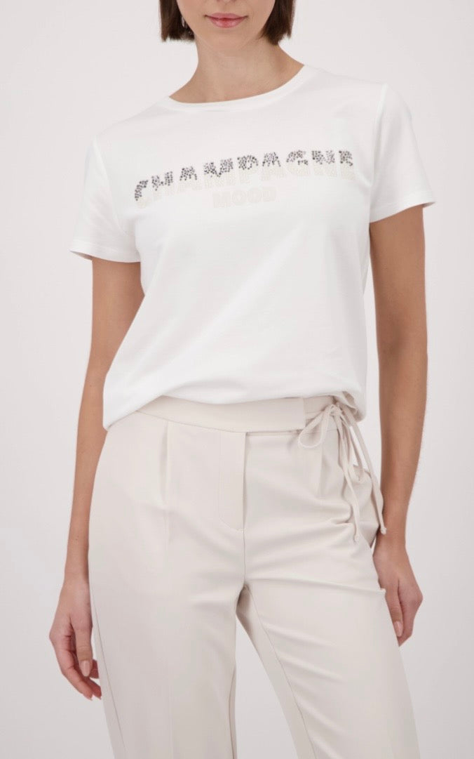 NEWT-SHIRT WITH RHINESTONES
COLOR: Off-white