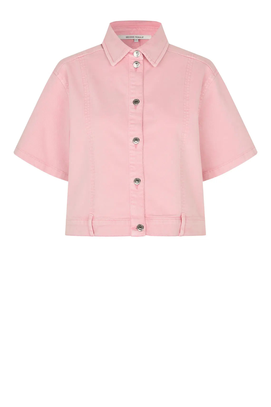 Isella Denim Shirt in pale lilac