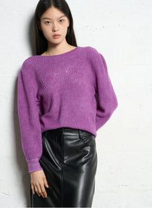 Suncoo
Gilet col V en laine mélangée - Purple – POLLEN