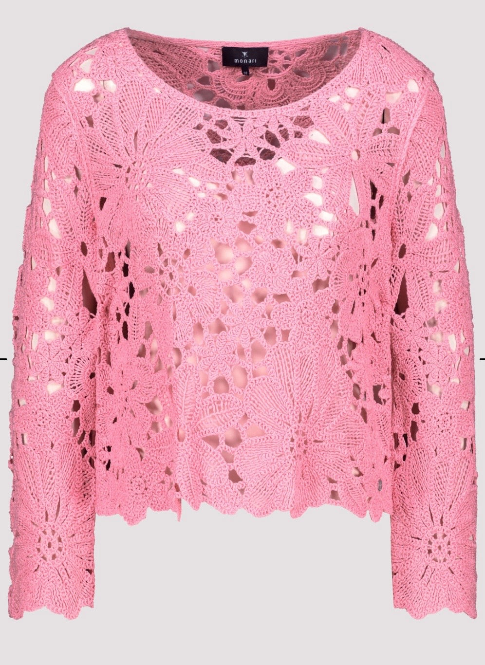 NEWJUMPER WITH CORNELLY CROCHET PATTERN
COLOR: Spring flower