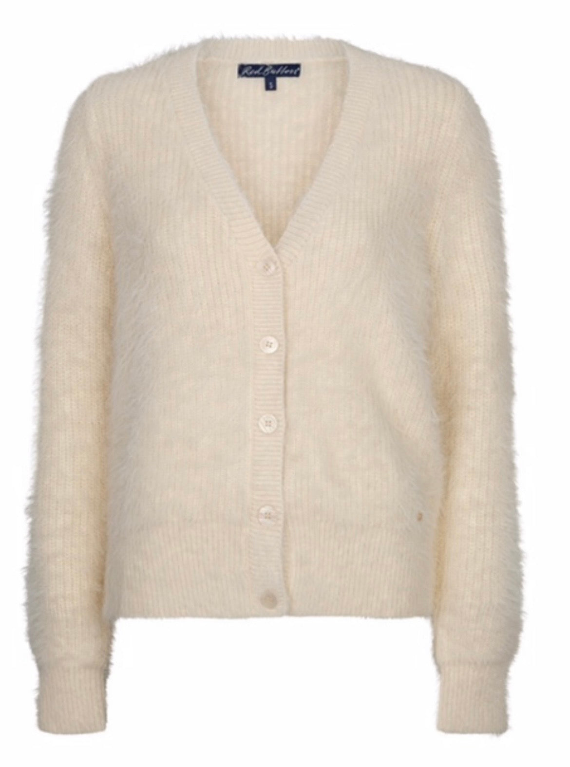 Cardigan Fuzzy in cream
