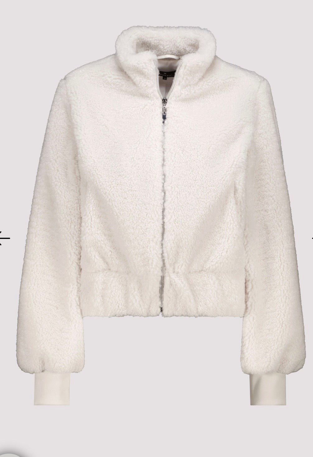 NEW TEDDY JACKET in colour pearly