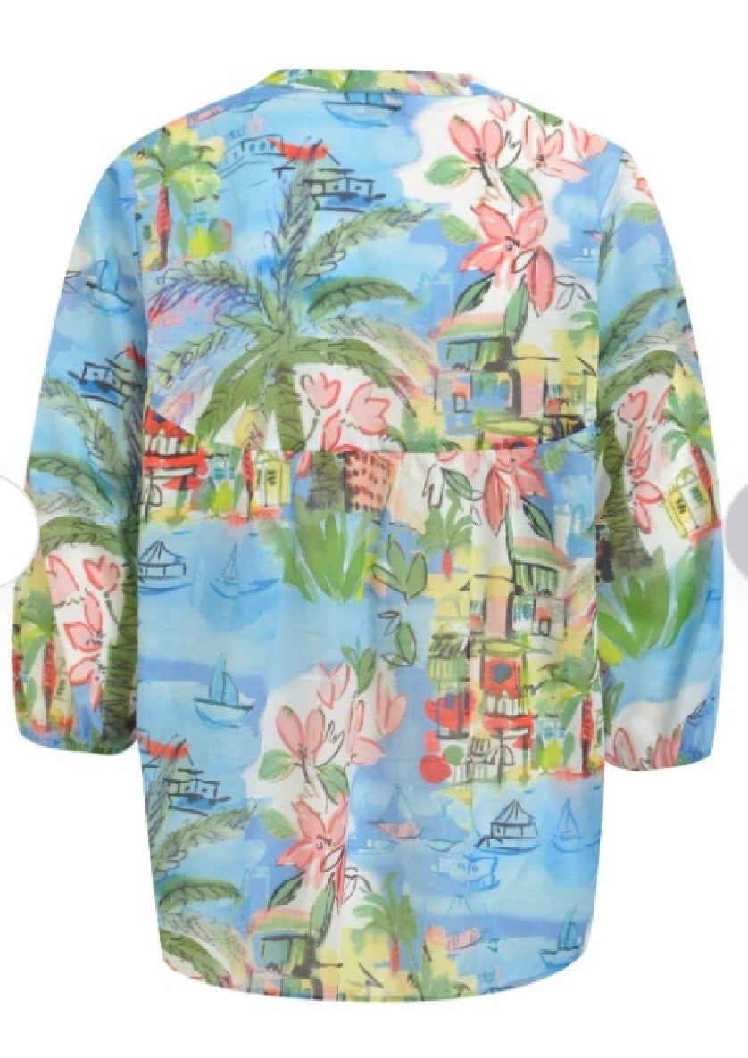 Milano | Italian Print Blouse