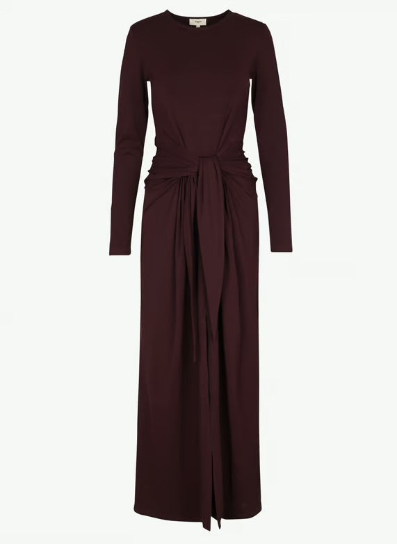 Eco-friendly
New
Suncoo
Lange jurk met ronde hals - Purple – CLOUD