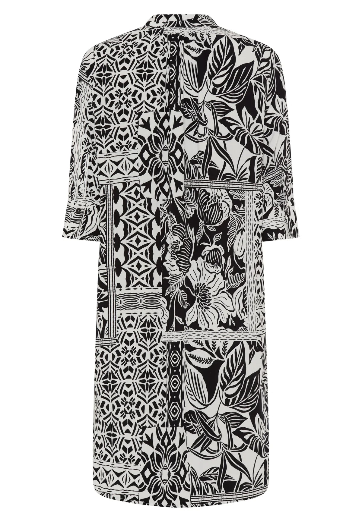 Dress With Patchwork Print
