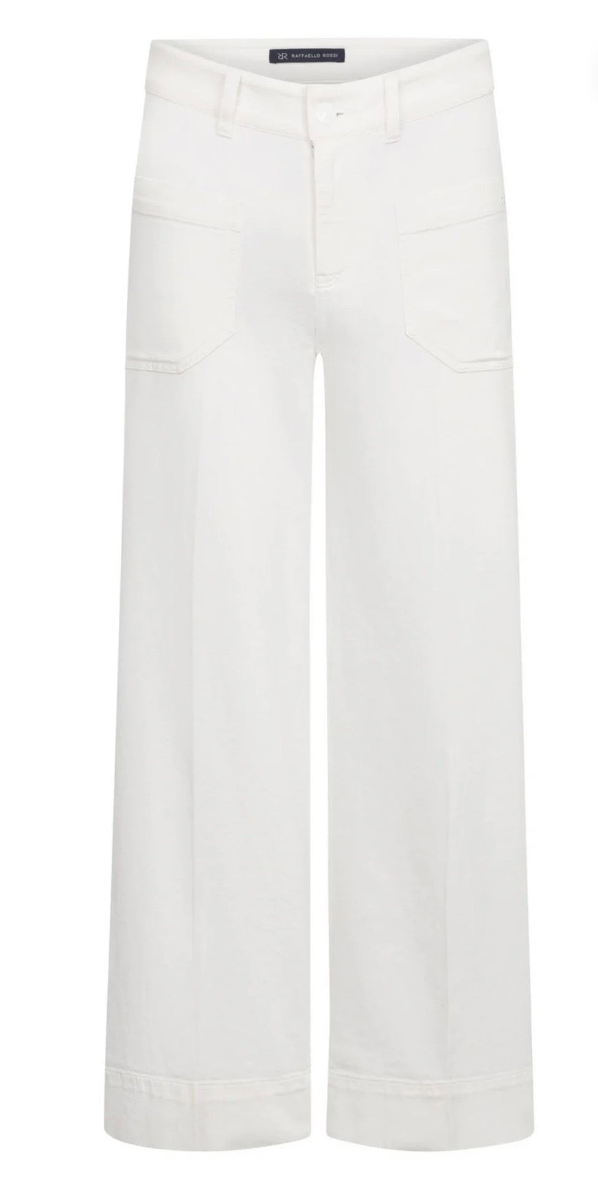 RAFFAELLO ROSSI WHITE MIRU 6/8 JEANS