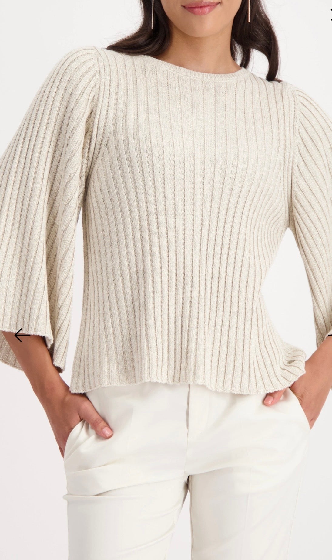 NEWLUREX JUMPER
COLOR: Almond