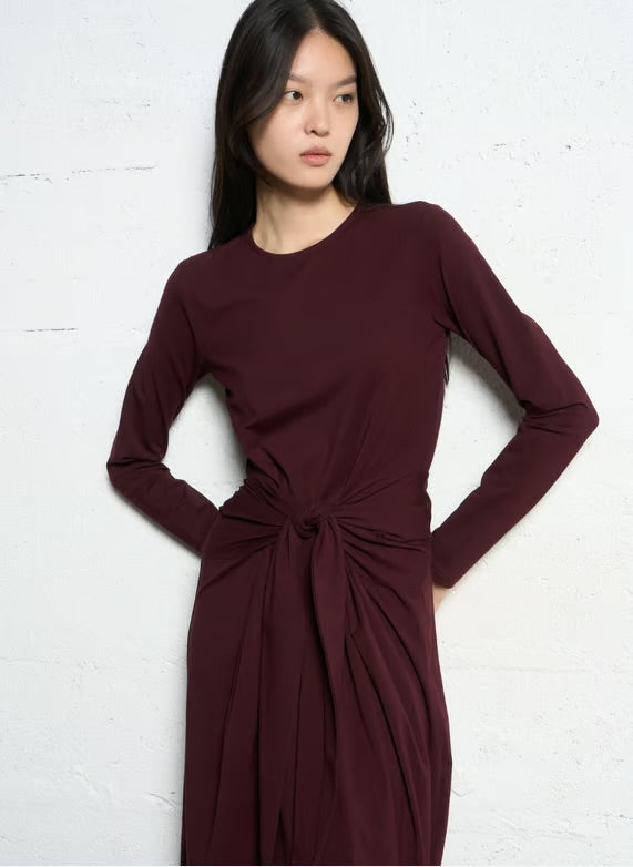 Eco-friendly
New
Suncoo
Lange jurk met ronde hals - Purple – CLOUD