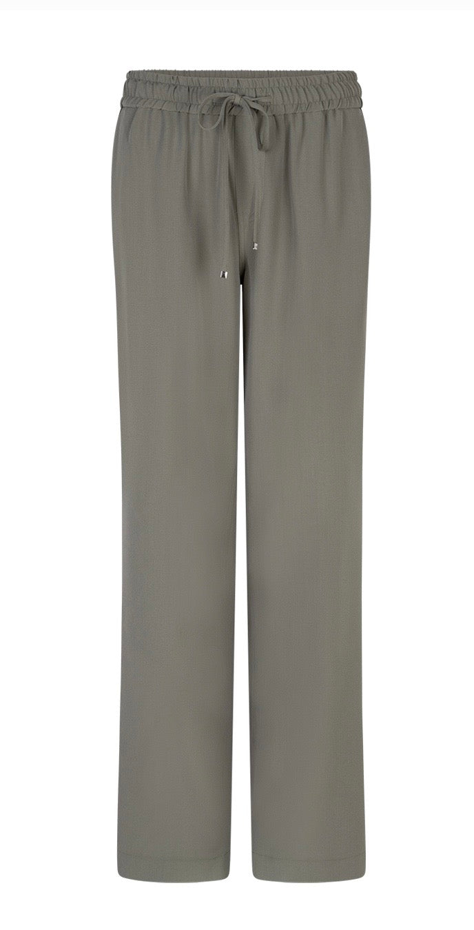 Claudette Palazzo Sidetape sage green