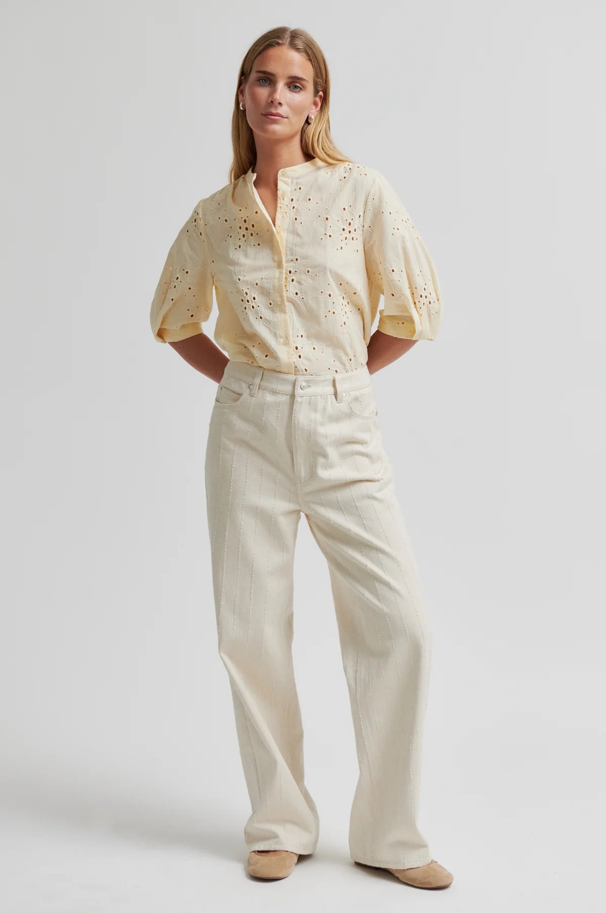 Cavana Shirt in alabaster gleam