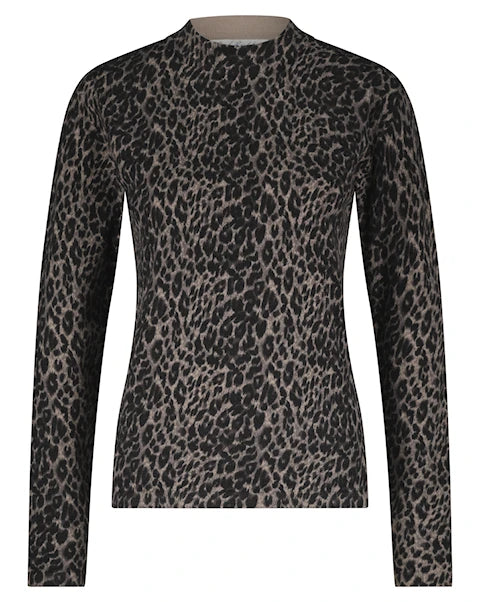 Sweet Animal Print Black
