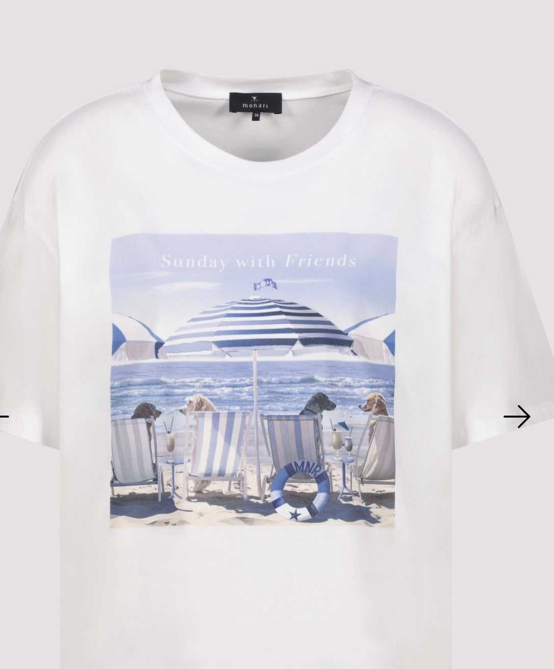 T-SHIRT WITH LETTERING
COLOR: Cream