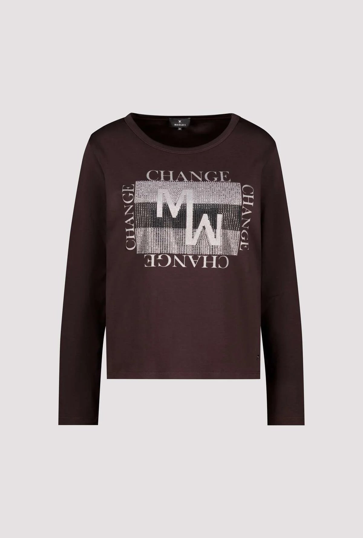 LOGO T-SHIRT - BLACK COFFEE