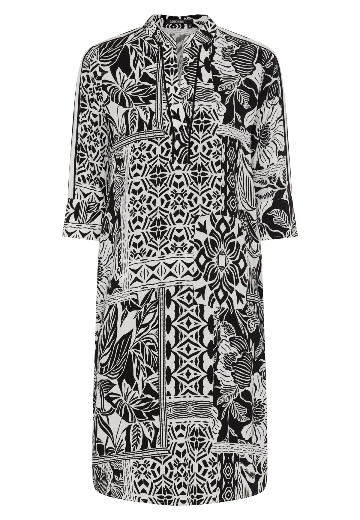 Dress With Patchwork Print