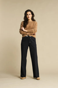 Red Button Colette Punta, Sporty Pinstripe, Black