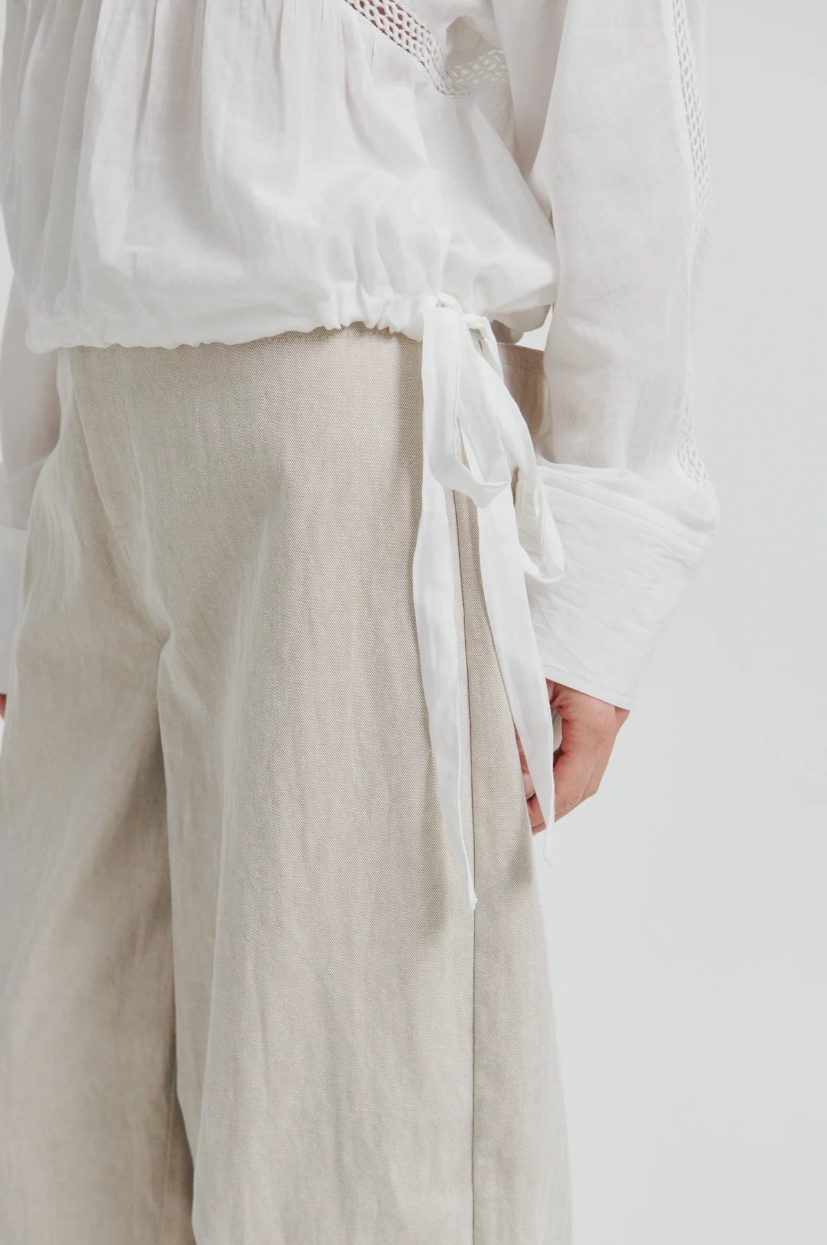 Martha Blouse in white