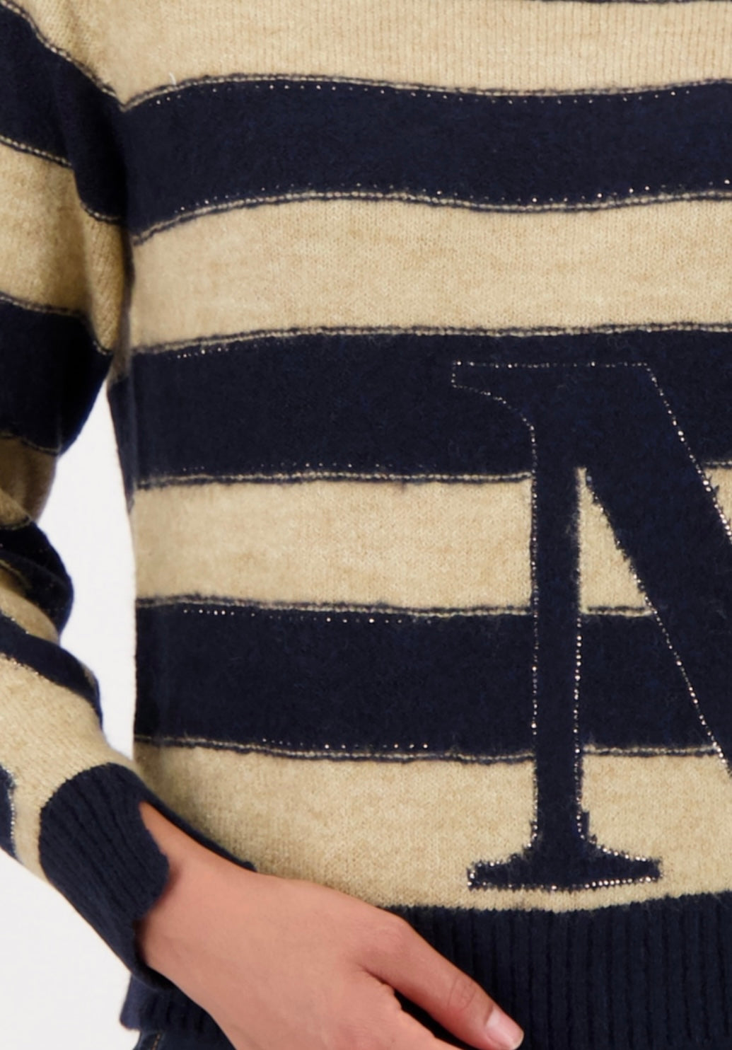 STRIPED JUMPER
COLOR: Night sky ringel