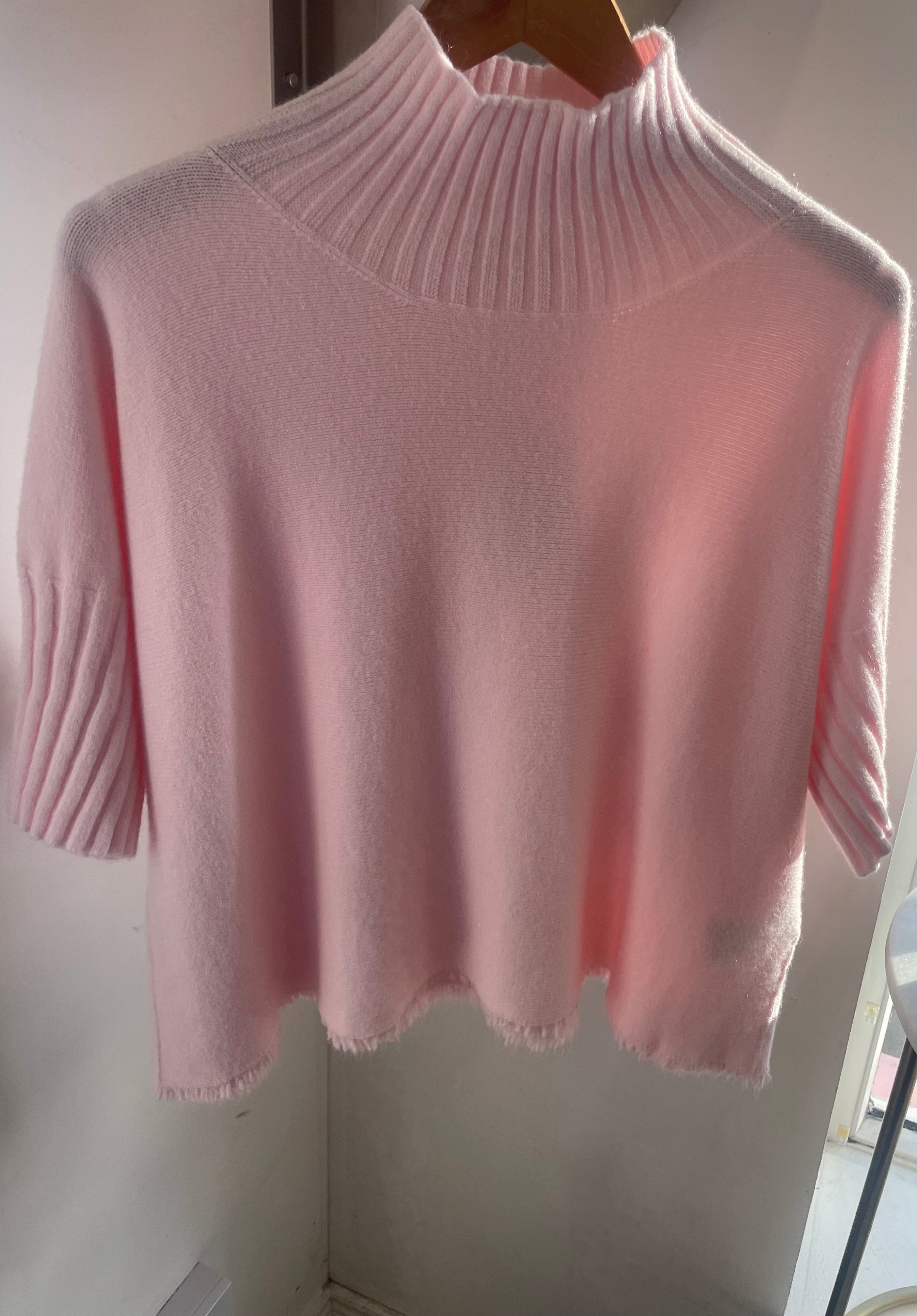 Lily jumper in baby pink