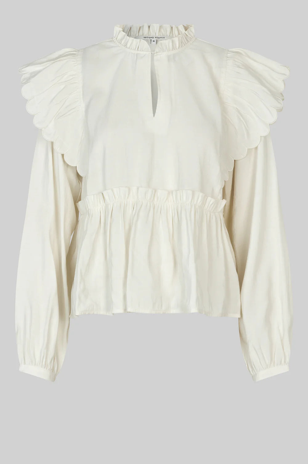 Terra Frill Blouse in Tofu