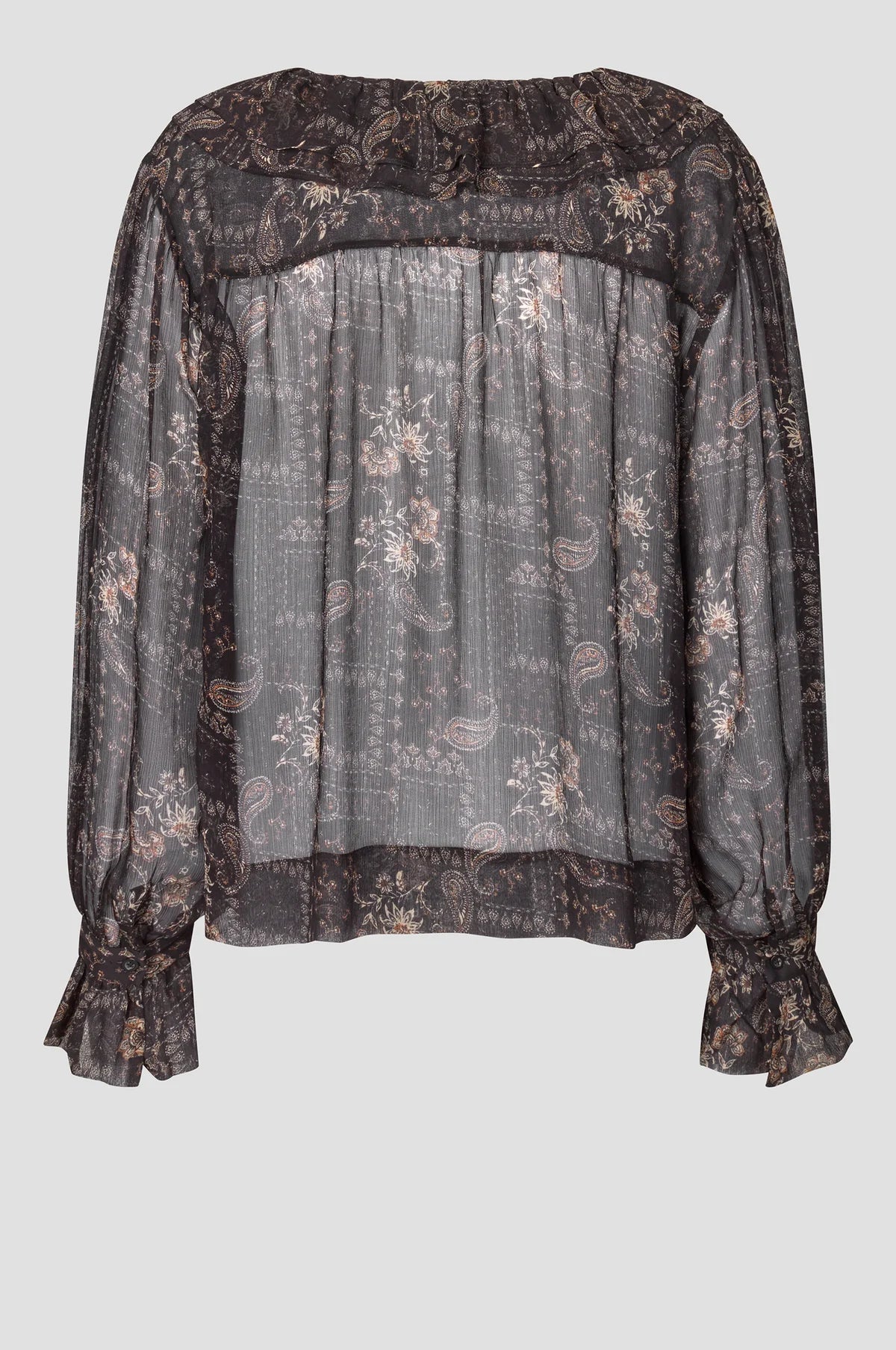 Paislia Frill Blouse