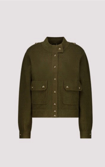 NEWCARDIGAN WITH DECORATIVE BUTTONS
COLOR: Olive