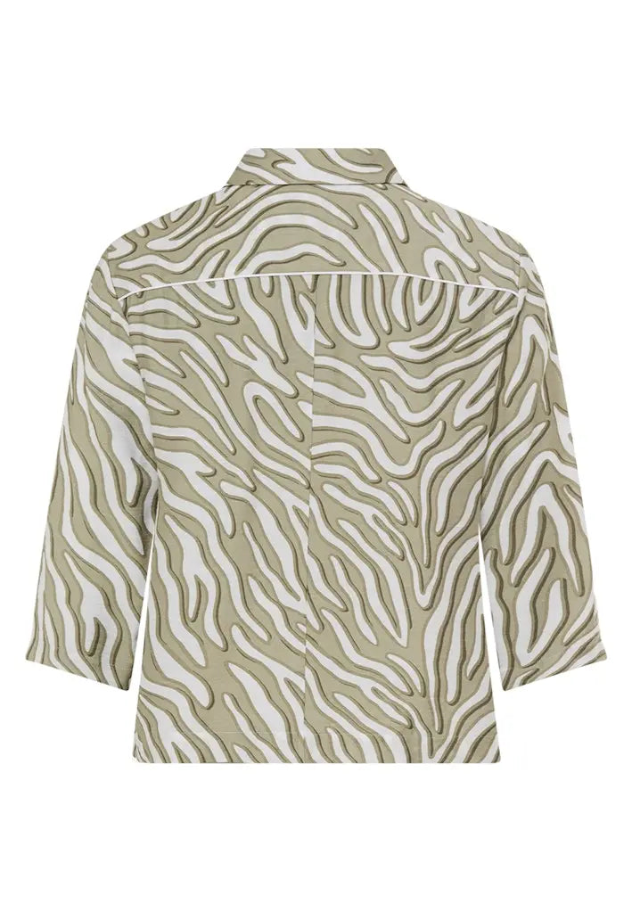 Marc Aurel print blouse