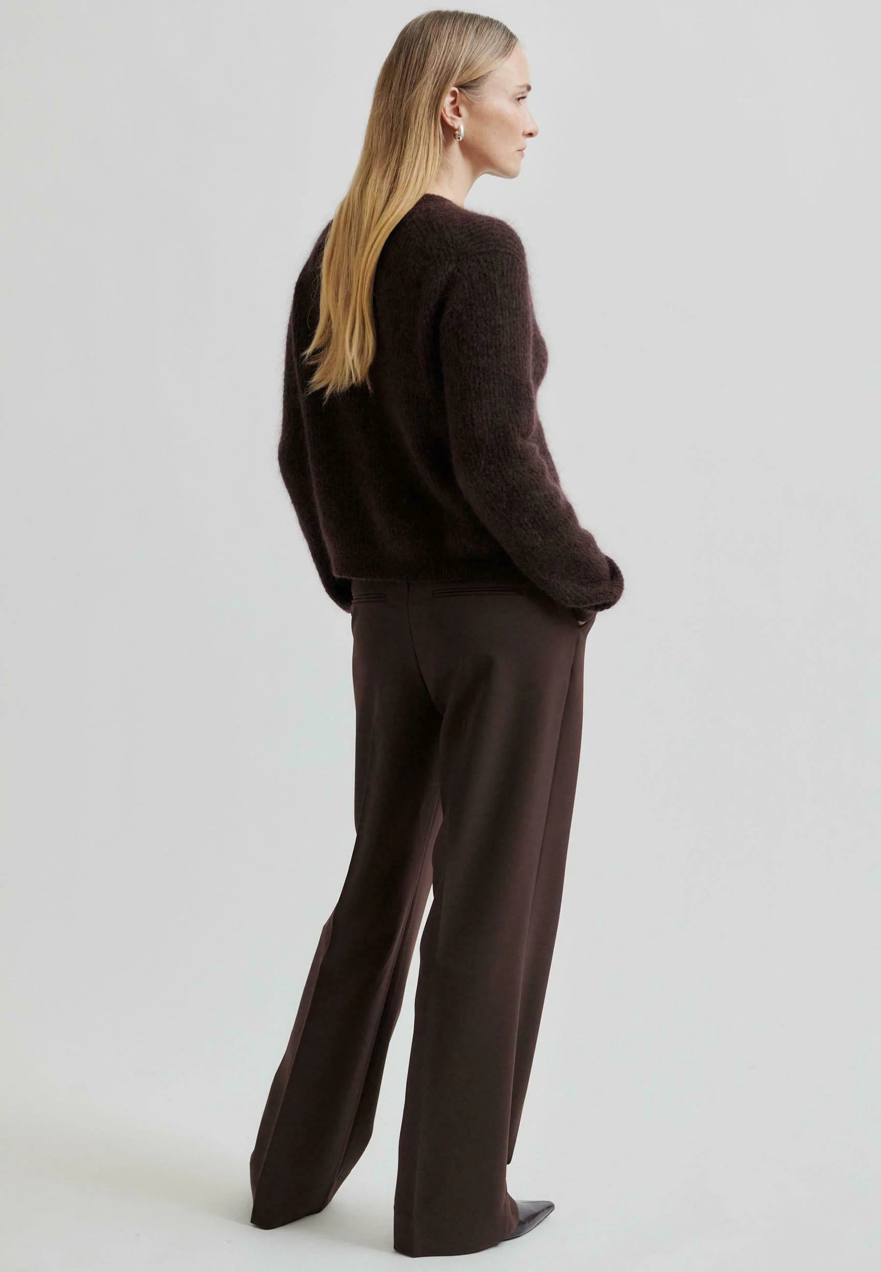 Second Female
ANDREA - Cardigan - chocolate plum